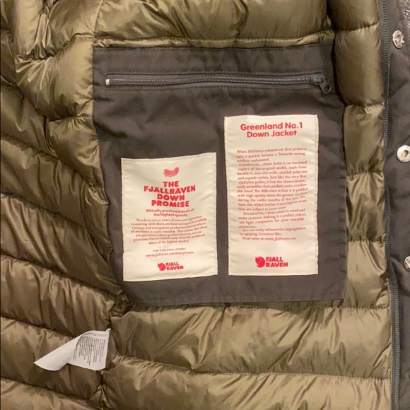 Fjallraven Greenland no 1 down jacket - Picture 3 of 6